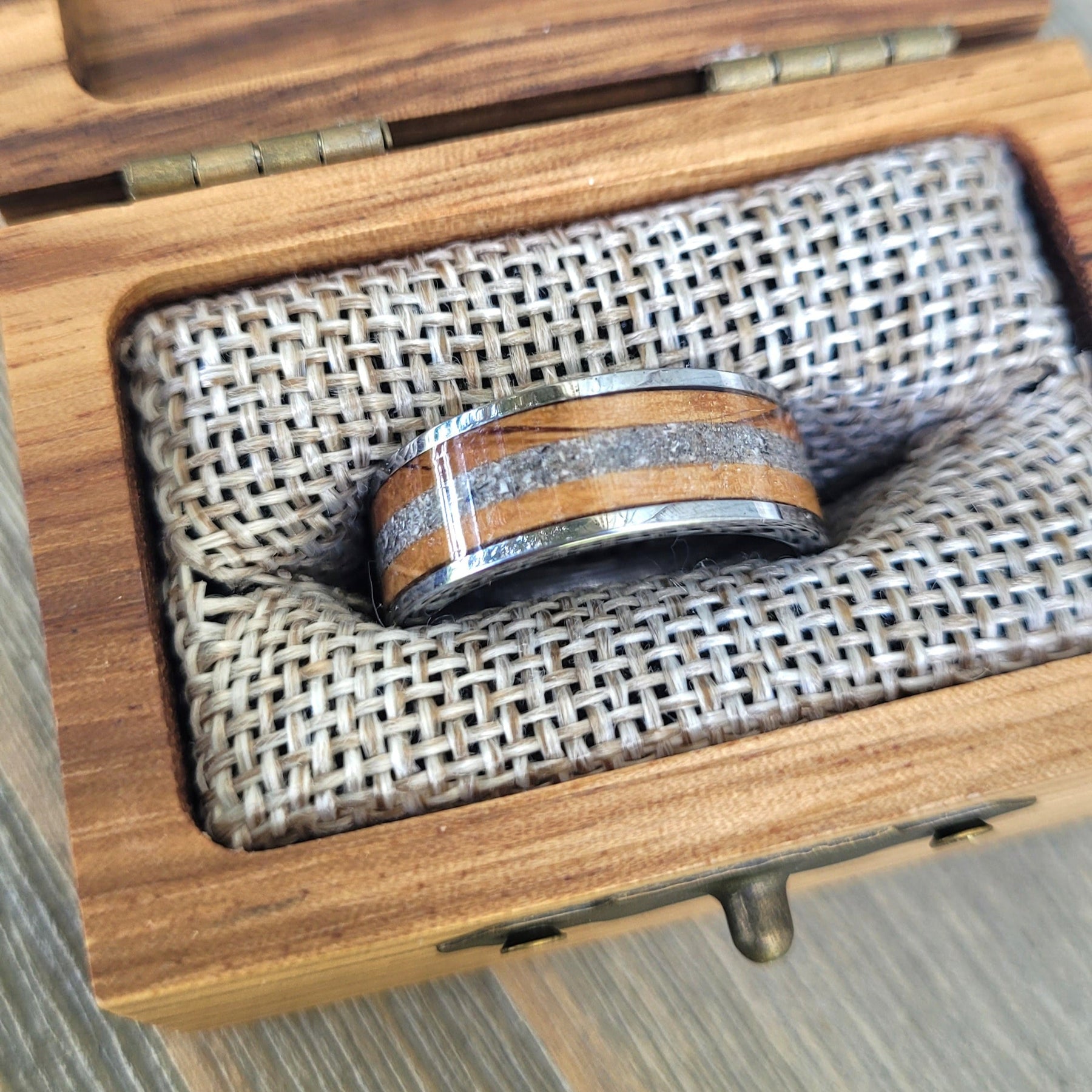 The "Make it a Double" Memorial Ring