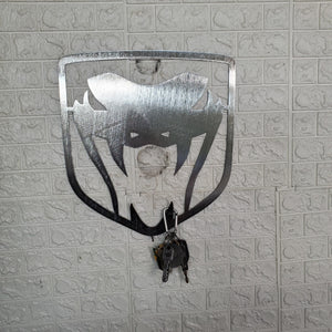 Dodge Viper Logo Steel Wall Art – 14"x14" Modern Mopar Garage Decor