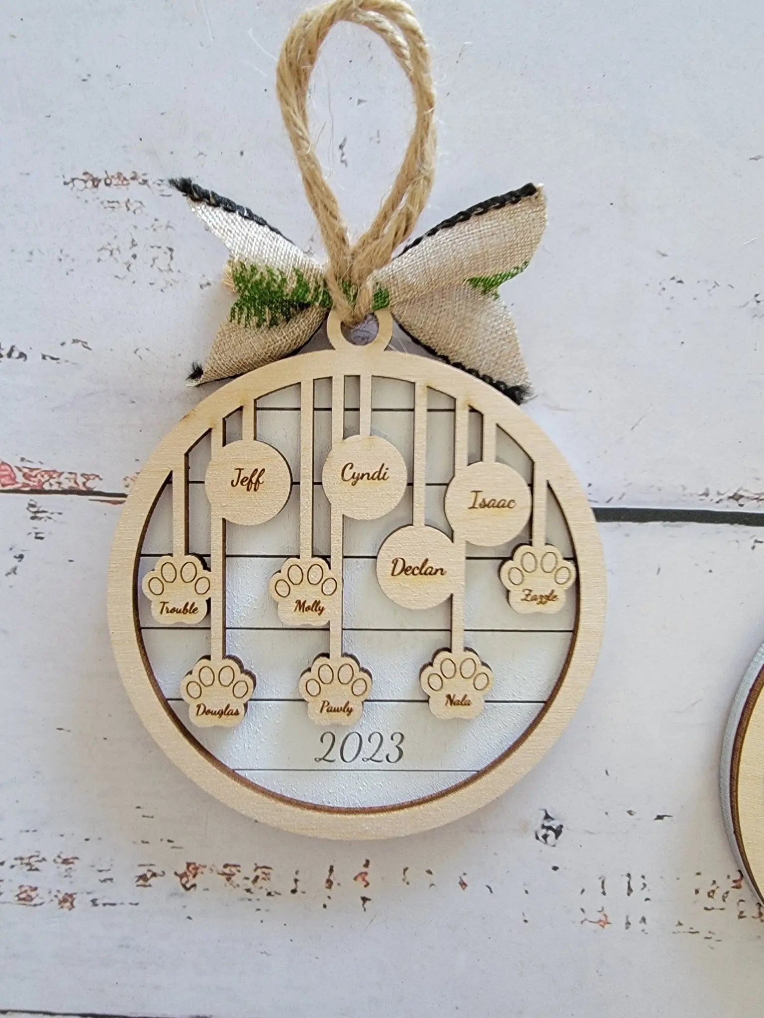 2025 Family Christmas Ornament Bulb Edition EverLee Creations