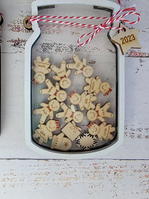 2025 Personalized Gingerbread Family Ornament by EverLee Creations, Southern home decor detail photo 9