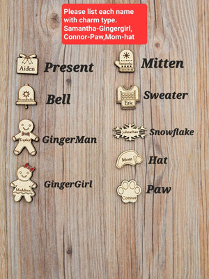 2025 Personalized Gingerbread Family Ornament by EverLee Creations, Southern home decor detail photo 10