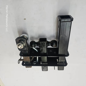 Wall-Mounted Trailer Hitch Rack - Heavy-Duty Hitch Receiver Holder - Powder Coated Steel Truck & Garage Storage detail view