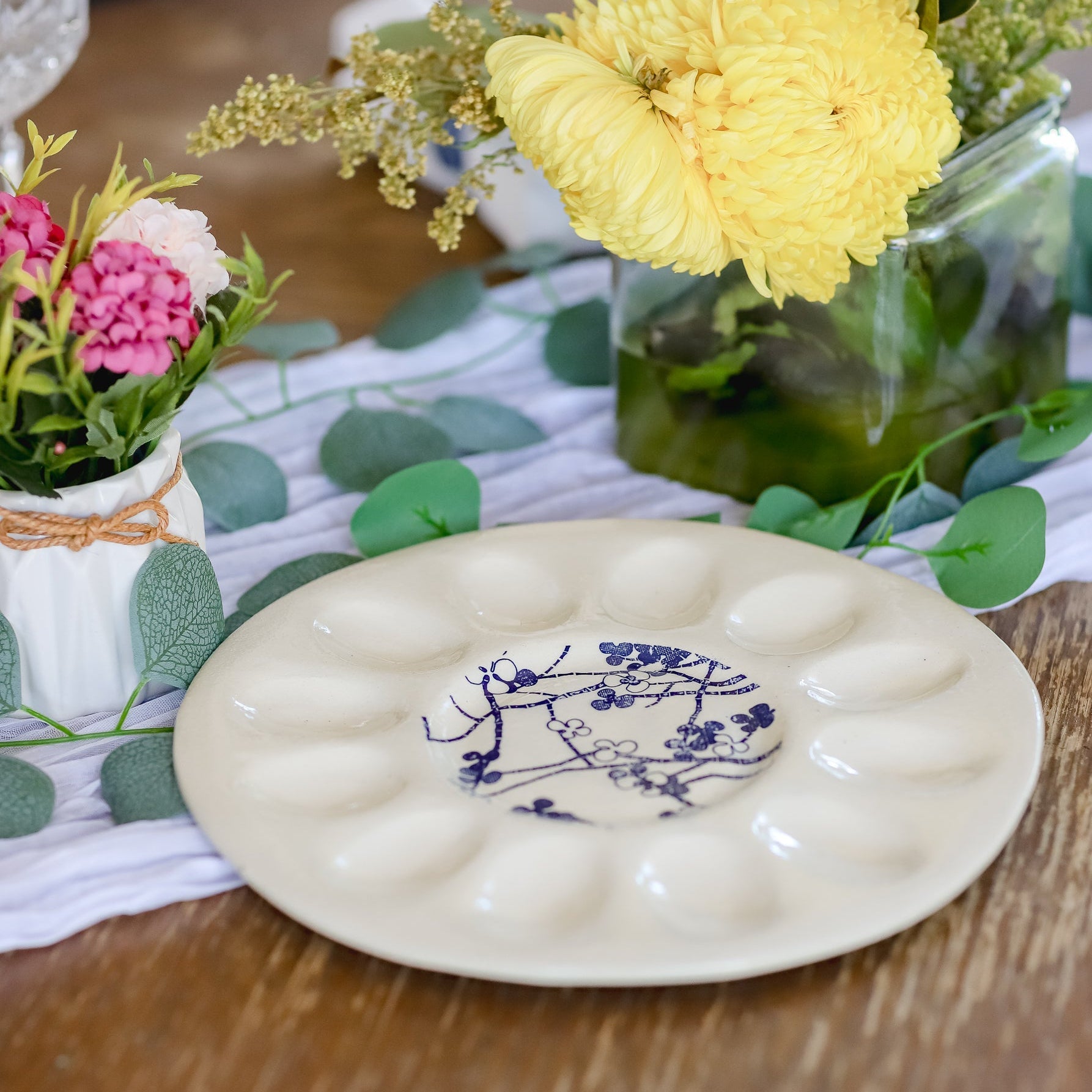 Ceramic Egg Tray
