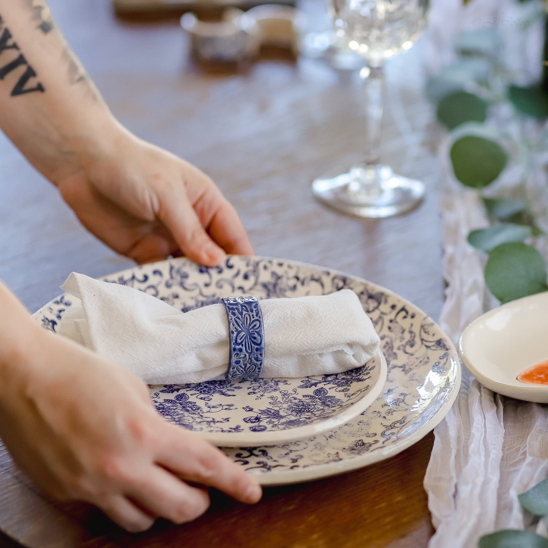 Pre-Order Ceramic Spring Dinner Set
