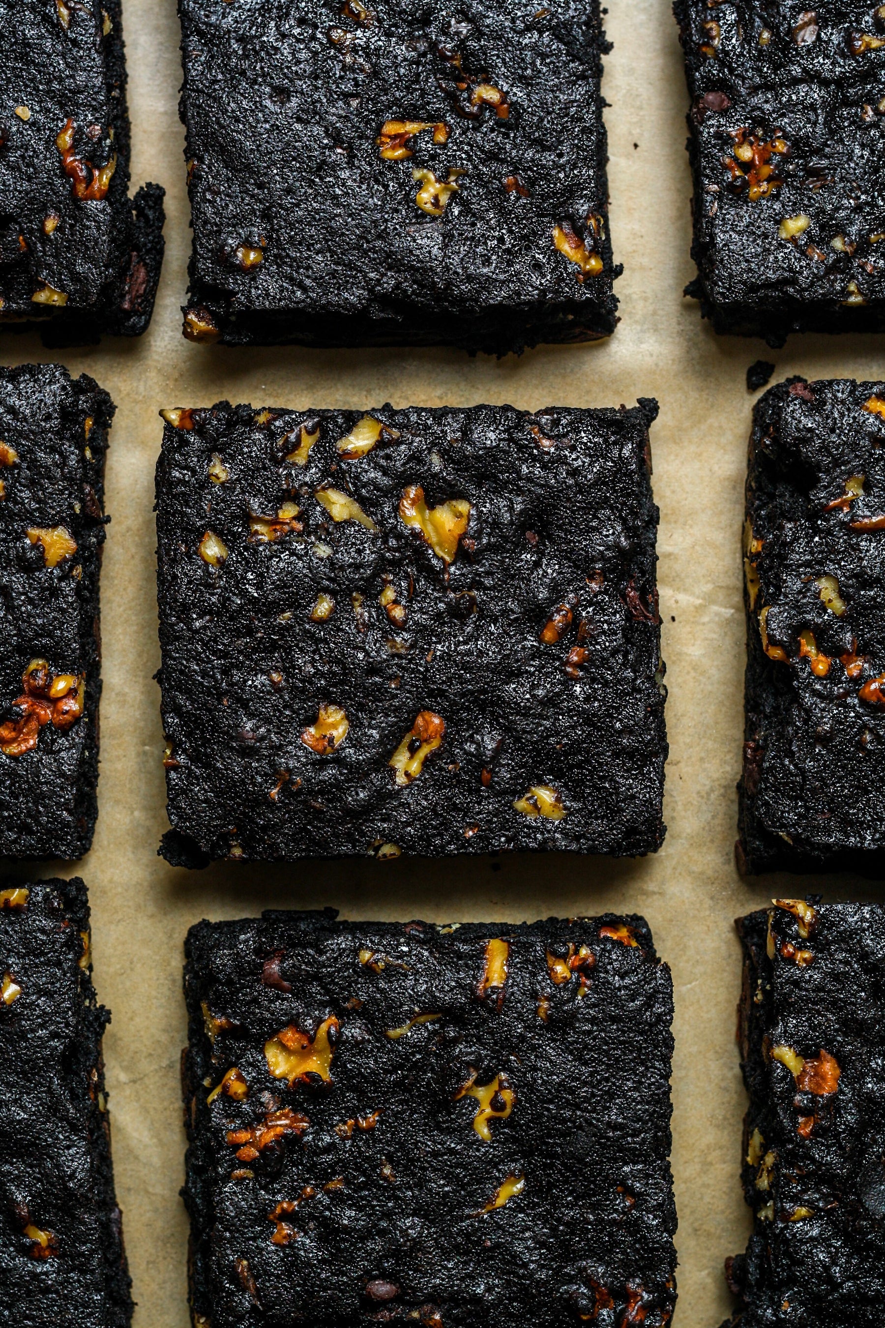 Walnut Protein Brownies
