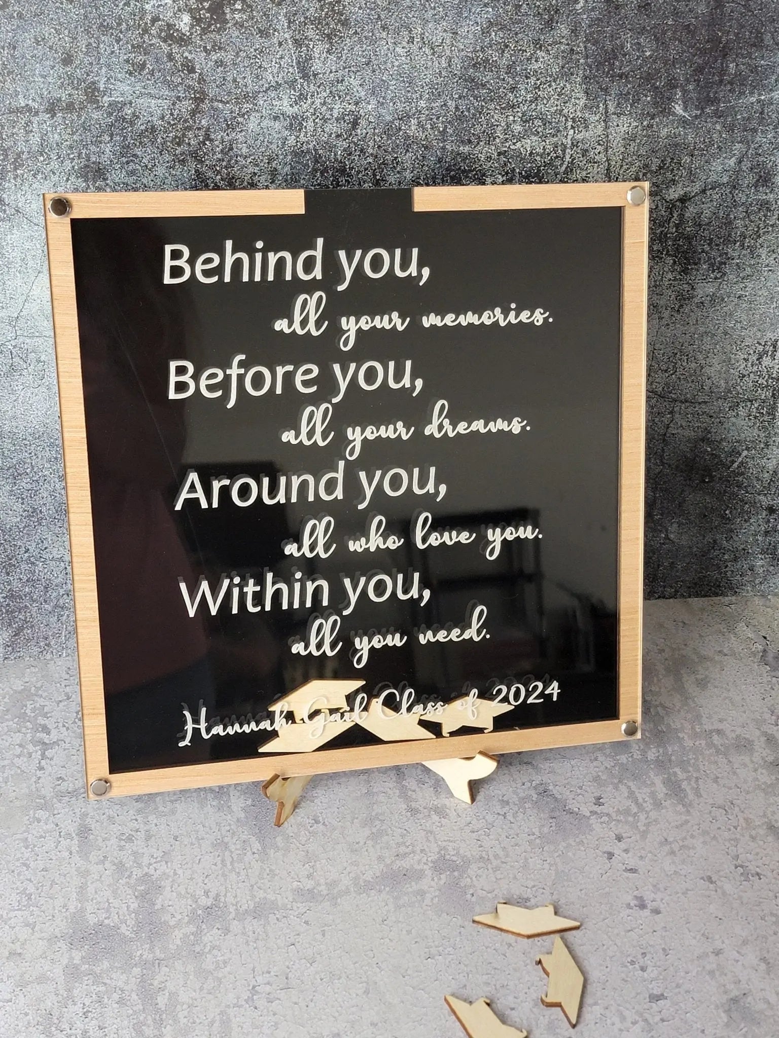 2026 Graduation Guest Book Alternative by EverLee Creations, paper gift main product photo