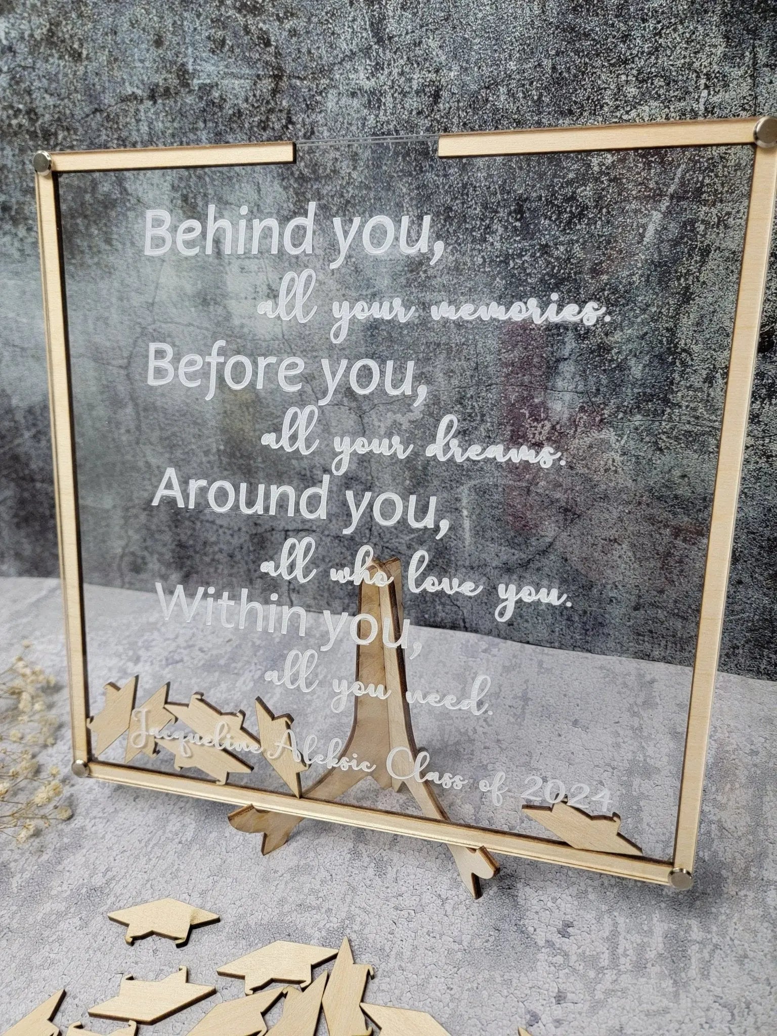 2026 Graduation Guest Book Alternative by EverLee Creations, paper gift detail photo 4