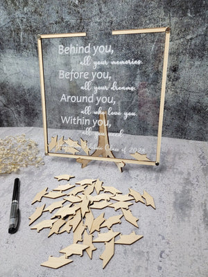 2026 Graduation Guest Book Alternative by EverLee Creations, paper gift detail photo 6
