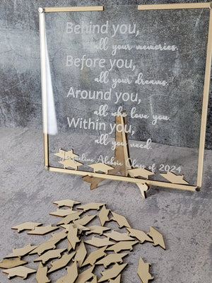 2026 Graduation Guest Book Alternative by EverLee Creations, paper gift detail photo 7