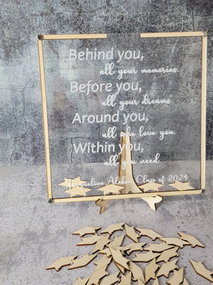 2026 Graduation Guest Book Alternative by EverLee Creations, paper gift detail photo 8