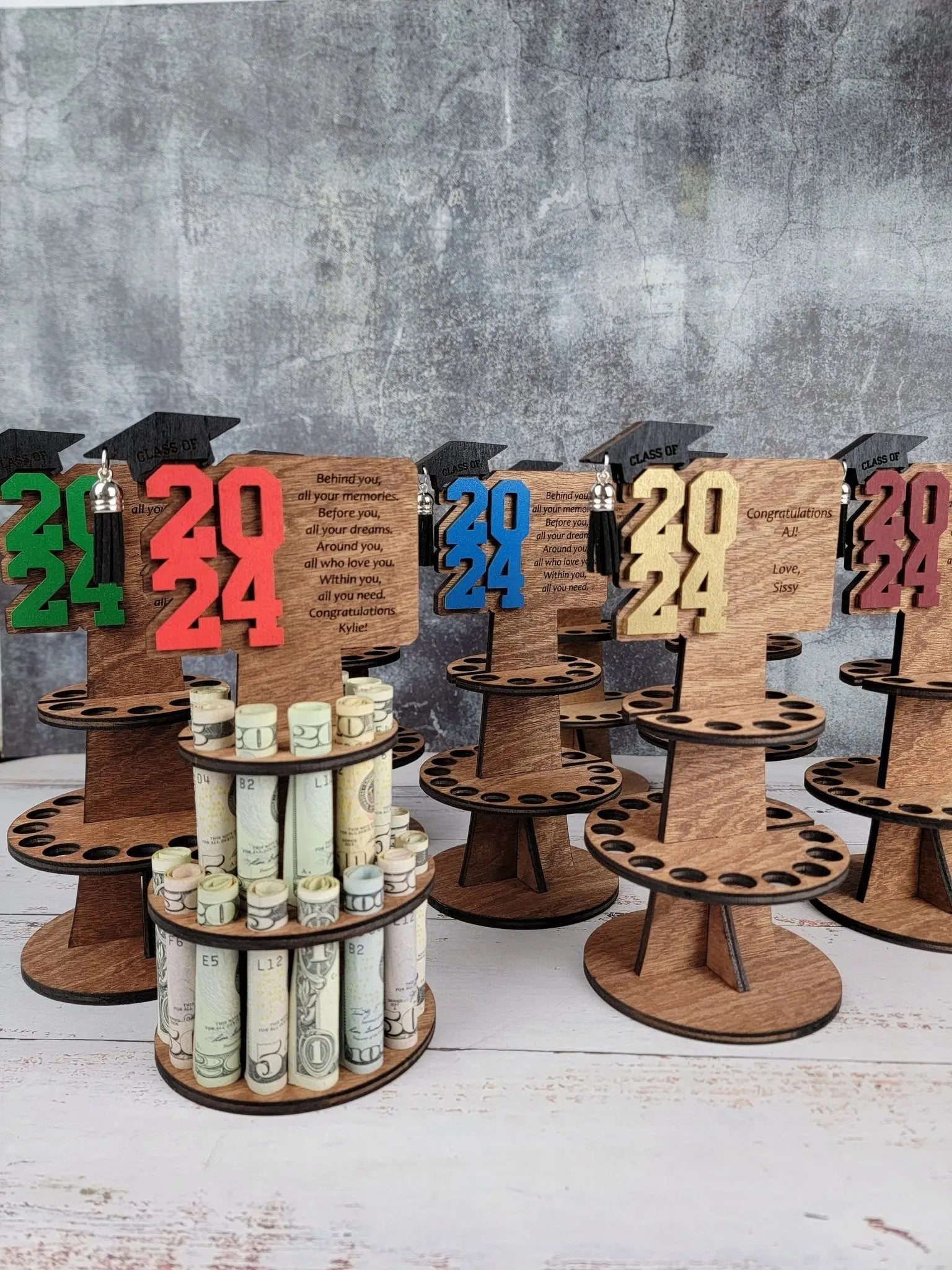 2026 Personalized Graduation Gift Money Holder by EverLee Creations, Southern home decor detail photo 7
