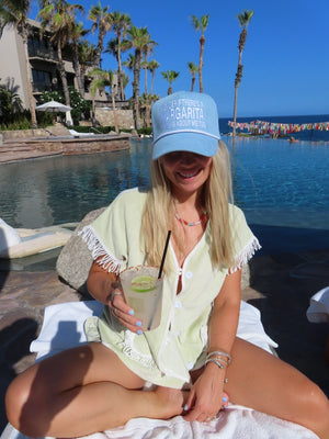 I Wonder If There's A Margarita Thinking About Me Too - Denim Hat