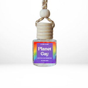 Planet Gay Car Diffuser by Lucid Coast Co. product image 1