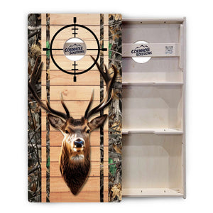 Scope Camo Deer & Fish Cornhole Boards – Tournament Series
