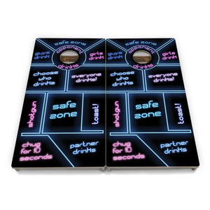Drinking Game Cornhole Boards – Tournament Series