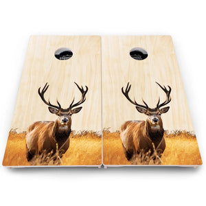 Colorful Deer & Fish Cornhole Boards – Pro Lite or Pro Elite