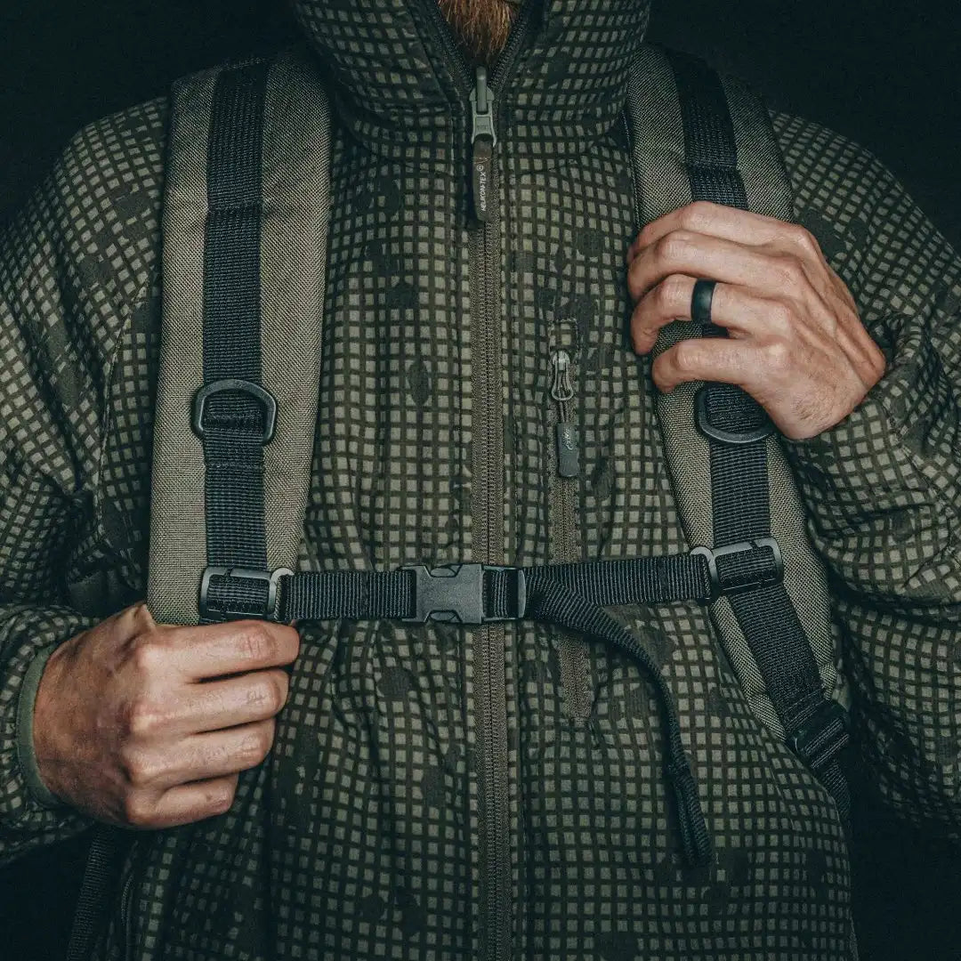 24 Hour Backpack by Recycled Firefighter, handmade leather goods detail photo 13