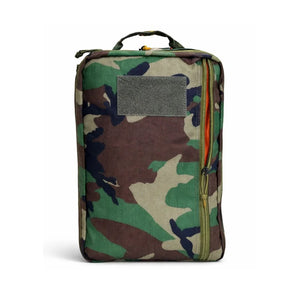 24 Hour Backpack by Recycled Firefighter, handmade leather goods detail photo 4