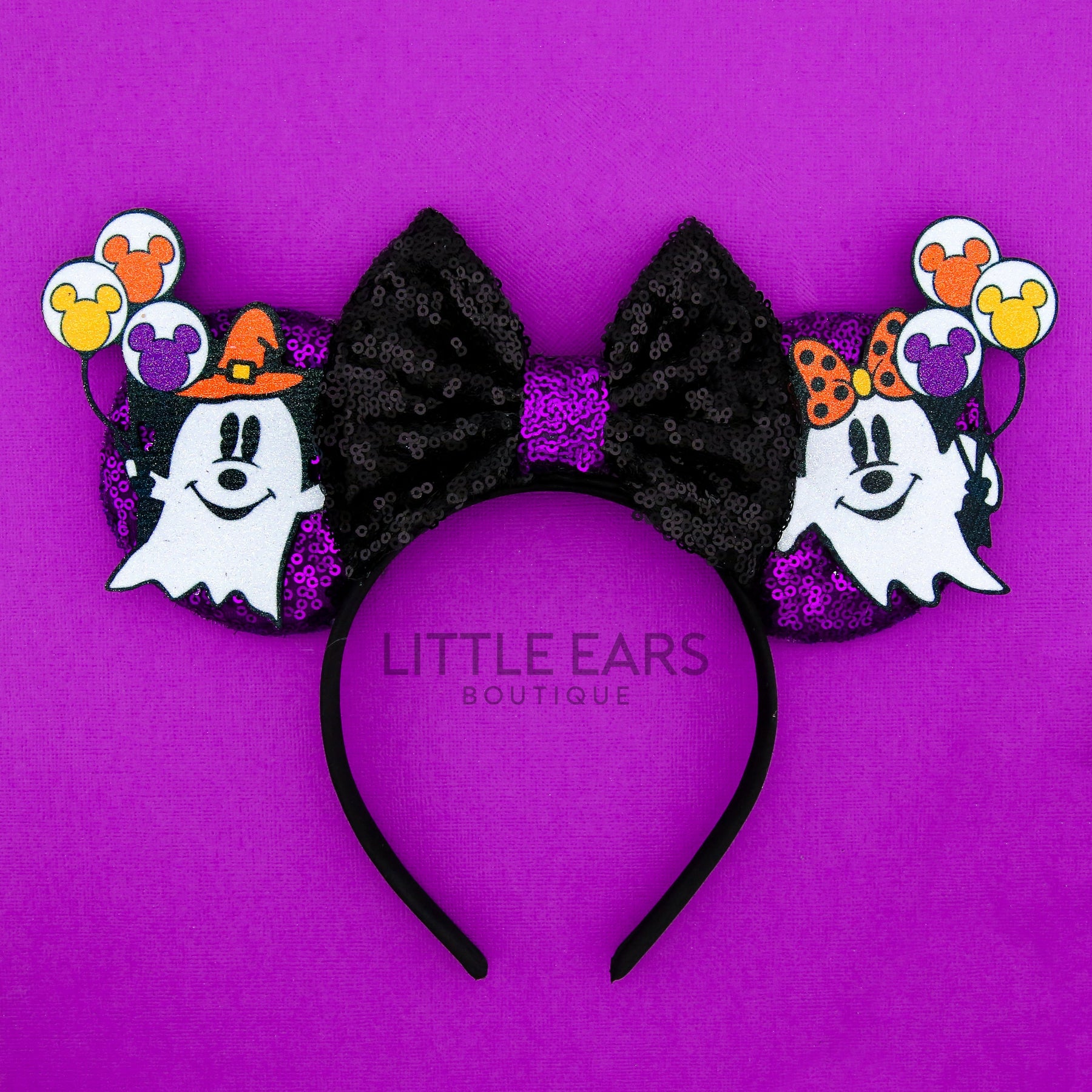 Festive Ghosts Ears by Little Ears Boutique, travel planning service main product photo