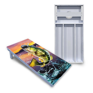 Basshole Fish Cornhole Boards - All Weather Series