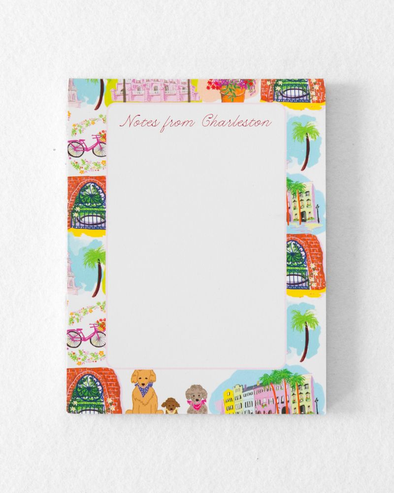 The Notes From Charleston Notepad by The Tiny Tassel