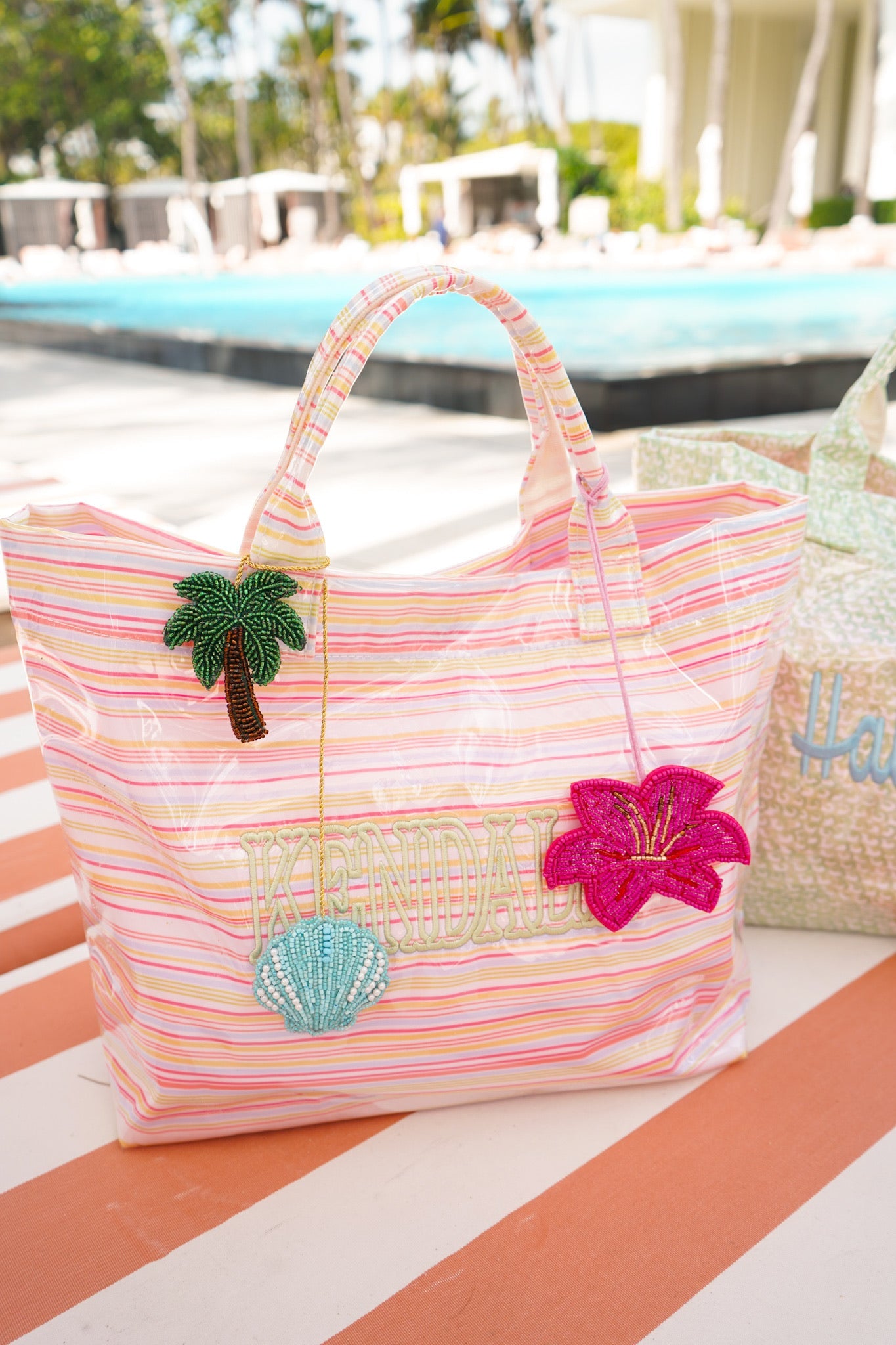 Cabana Clear Coat Tote
