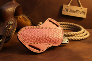 Timberline Drop Point Knife Carbon Steel with Jimped Spine by JW SteelCrafts — view 3 of 3