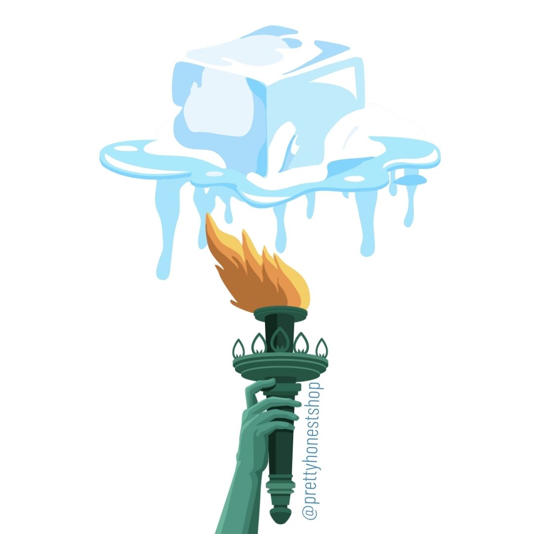 Fuck ICE Candle Stickers