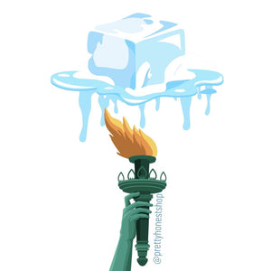 Fuck ICE Candle Stickers