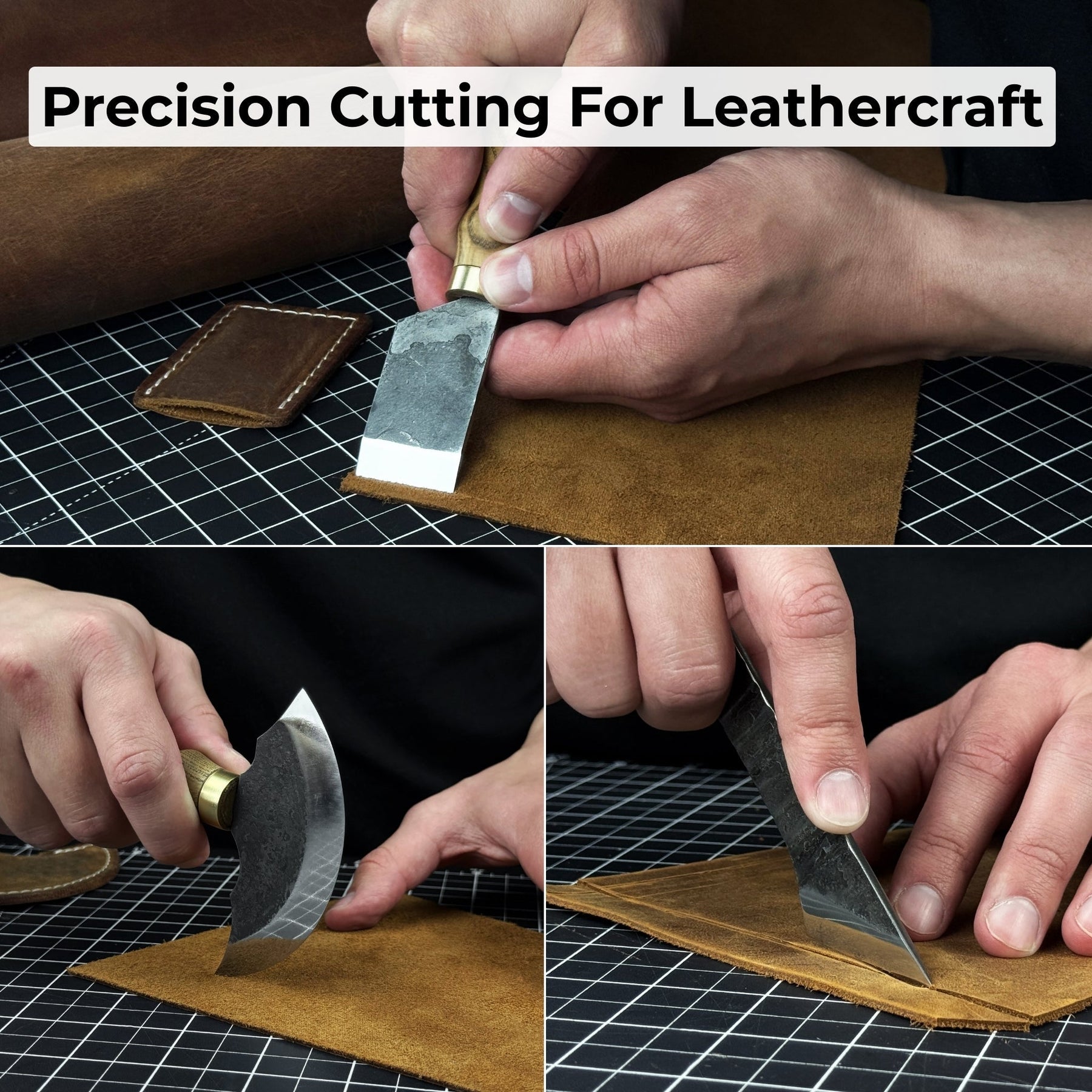 3-Piece Leatherworking Tool Set