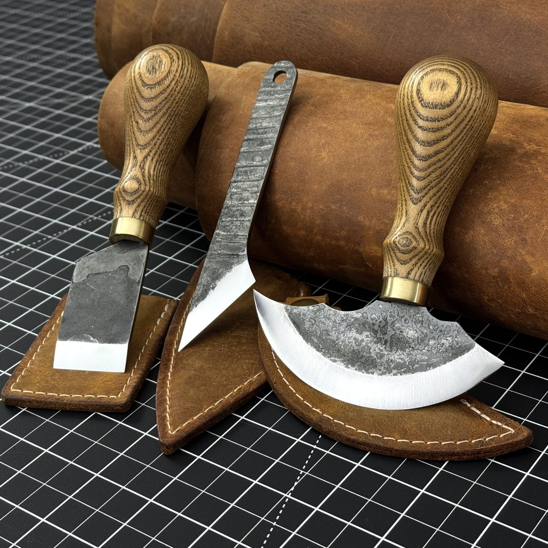 3-Piece Leatherworking Tool Set