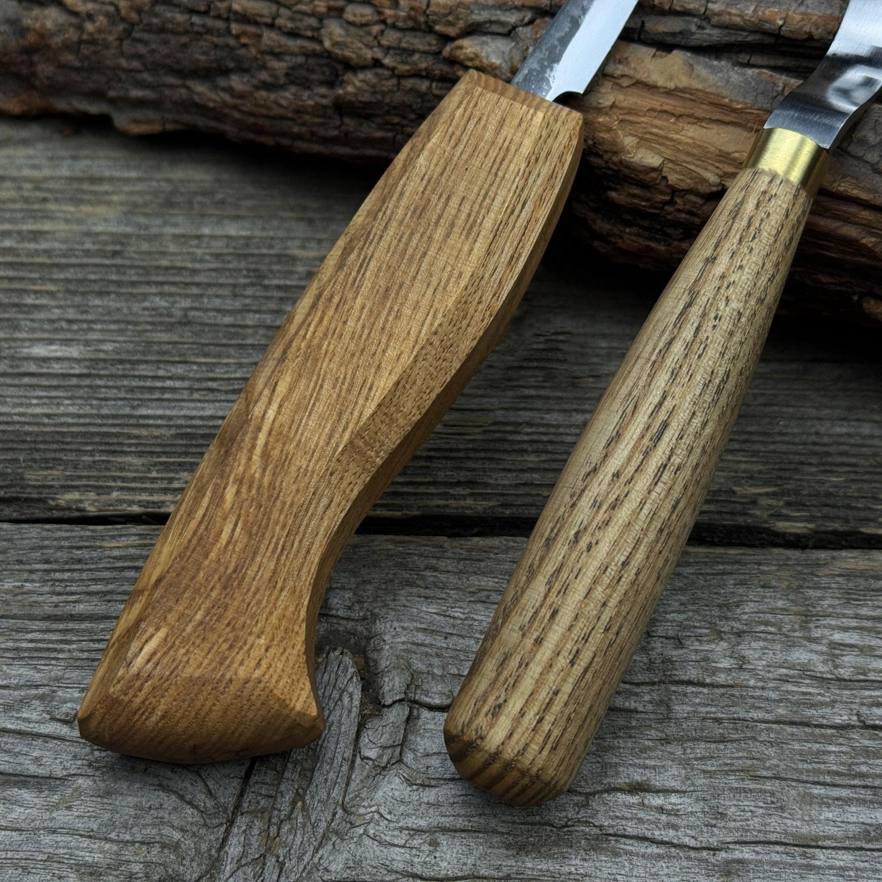 3-Piece Spoon Carving Tool Set with Leather Strop