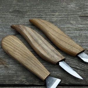 3-Piece Wood Carving Knife Set