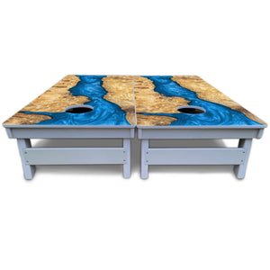 Epoxy Cornhole Boards (not actual epoxy) - All Weather Series