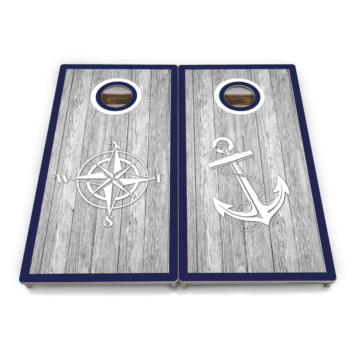 Anchor & Compass Cornhole Boards – Tournament Series