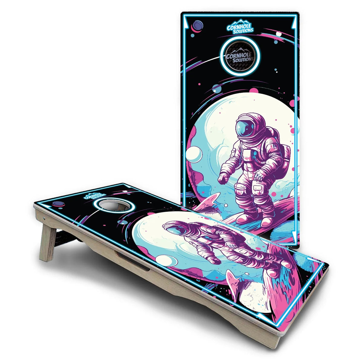 Spaceman Cornhole Boards – Pro Lite or Pro Elite