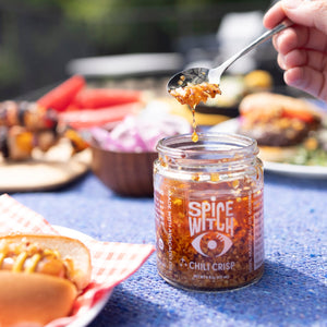 Spice Witch sweet heat chili crisp condiment