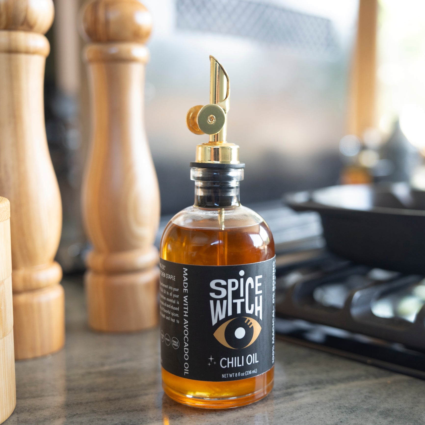 Spice Witch Chili Oil bottle