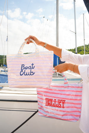 Cabana Clear Coat Tote