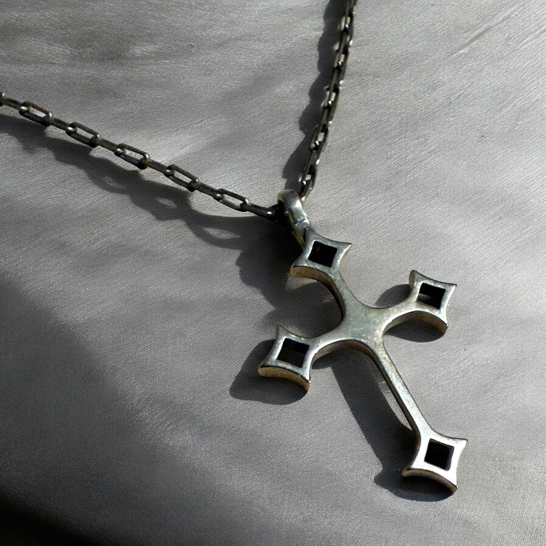 Gothic Medieval Cross Necklace - Bronze by Forged By Fire — view 6 of 8