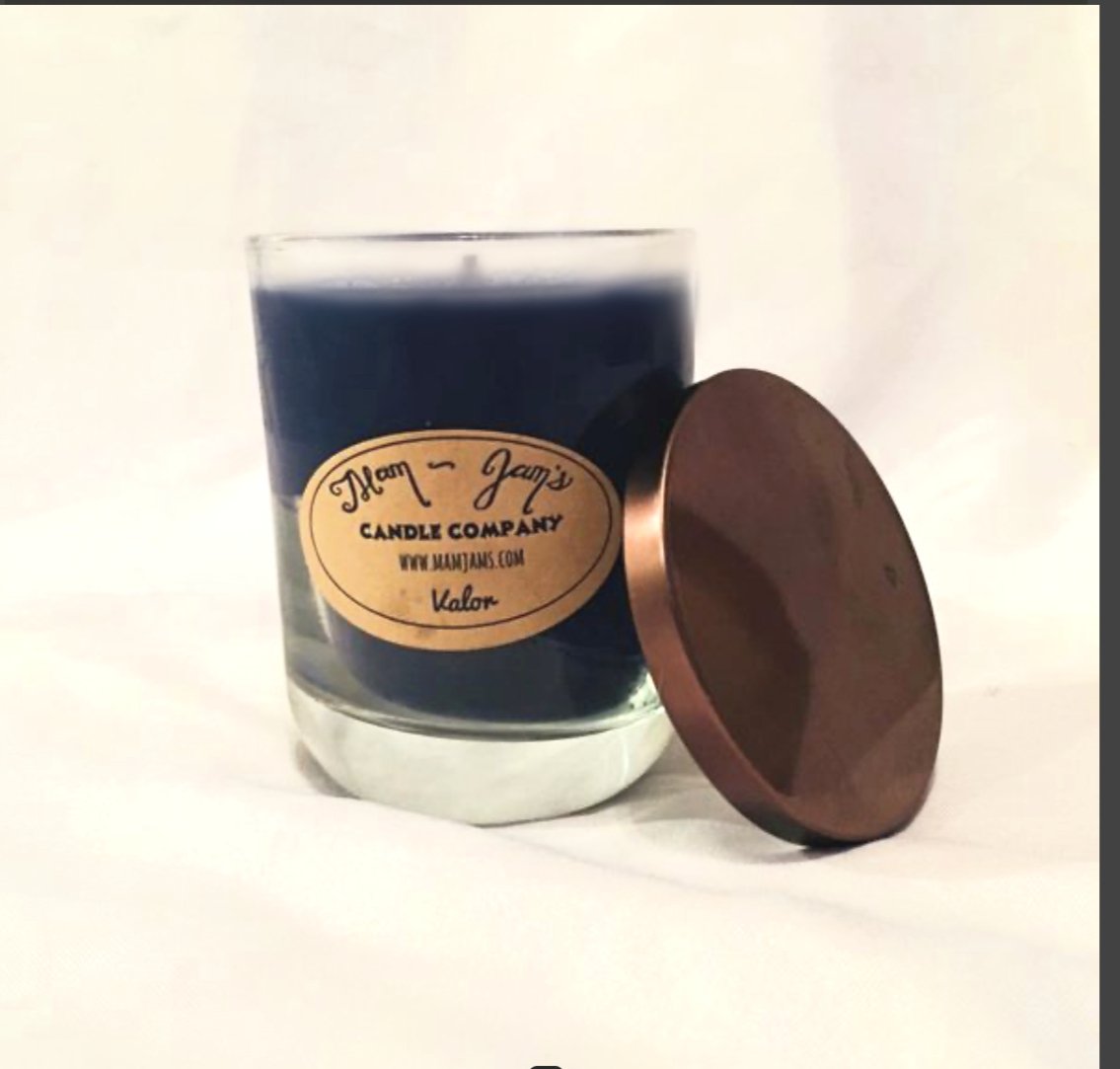 Valor soy candle and wax melts by Mam Jam’s Candle Company, detail image 2