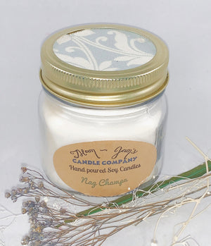 Nag Champa Soy Candle – Fresh & Invigorating Scent | Mam Jam’s