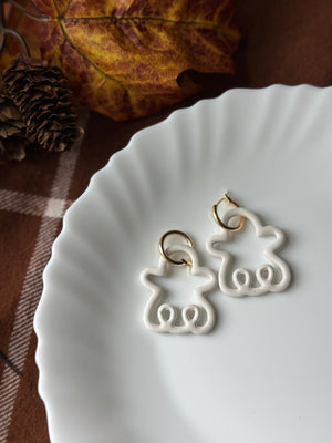 Ghost Outline Hoops