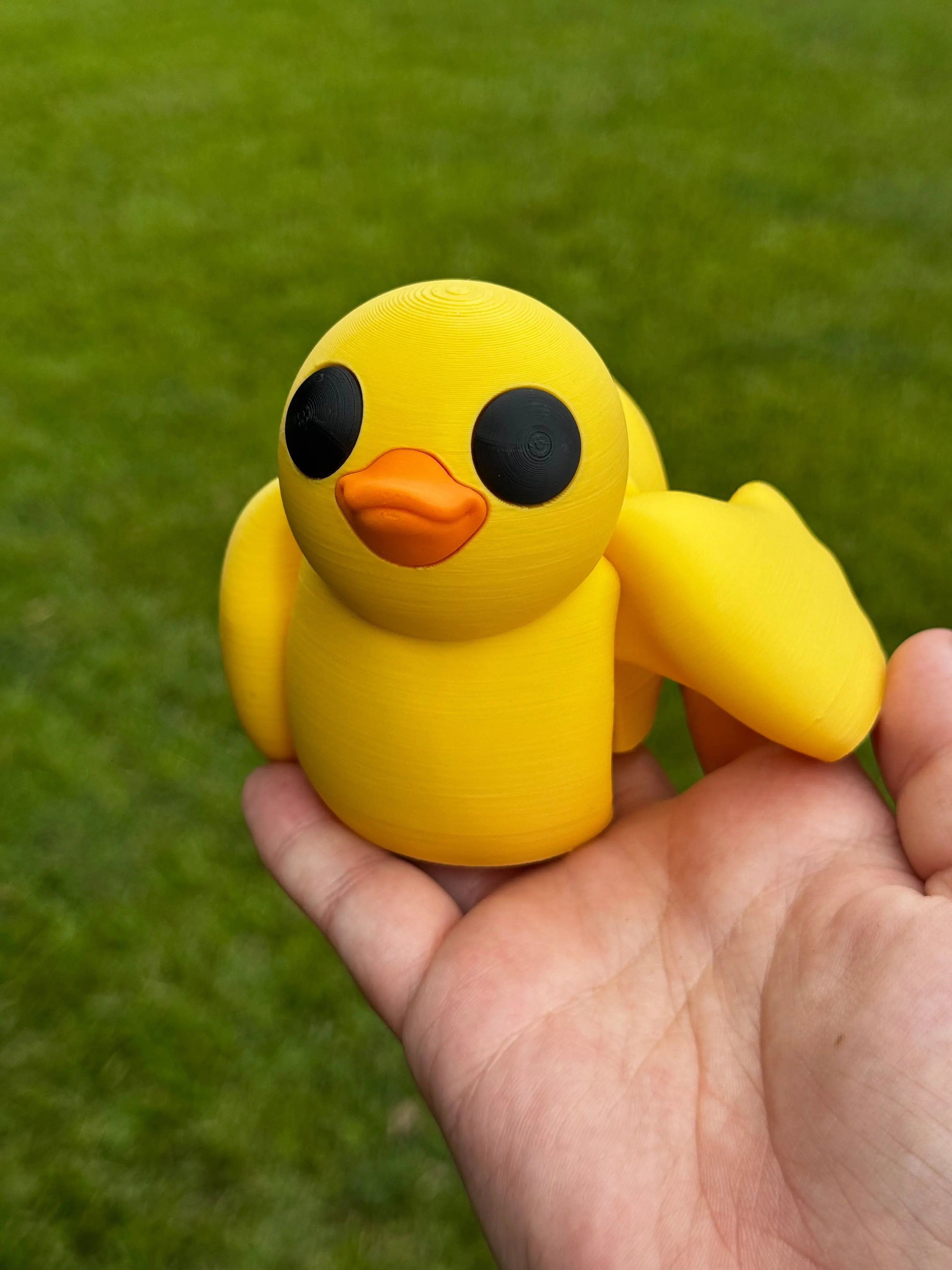 Yellow 3D Printed Duck Fidget Toy - Main Street Collective