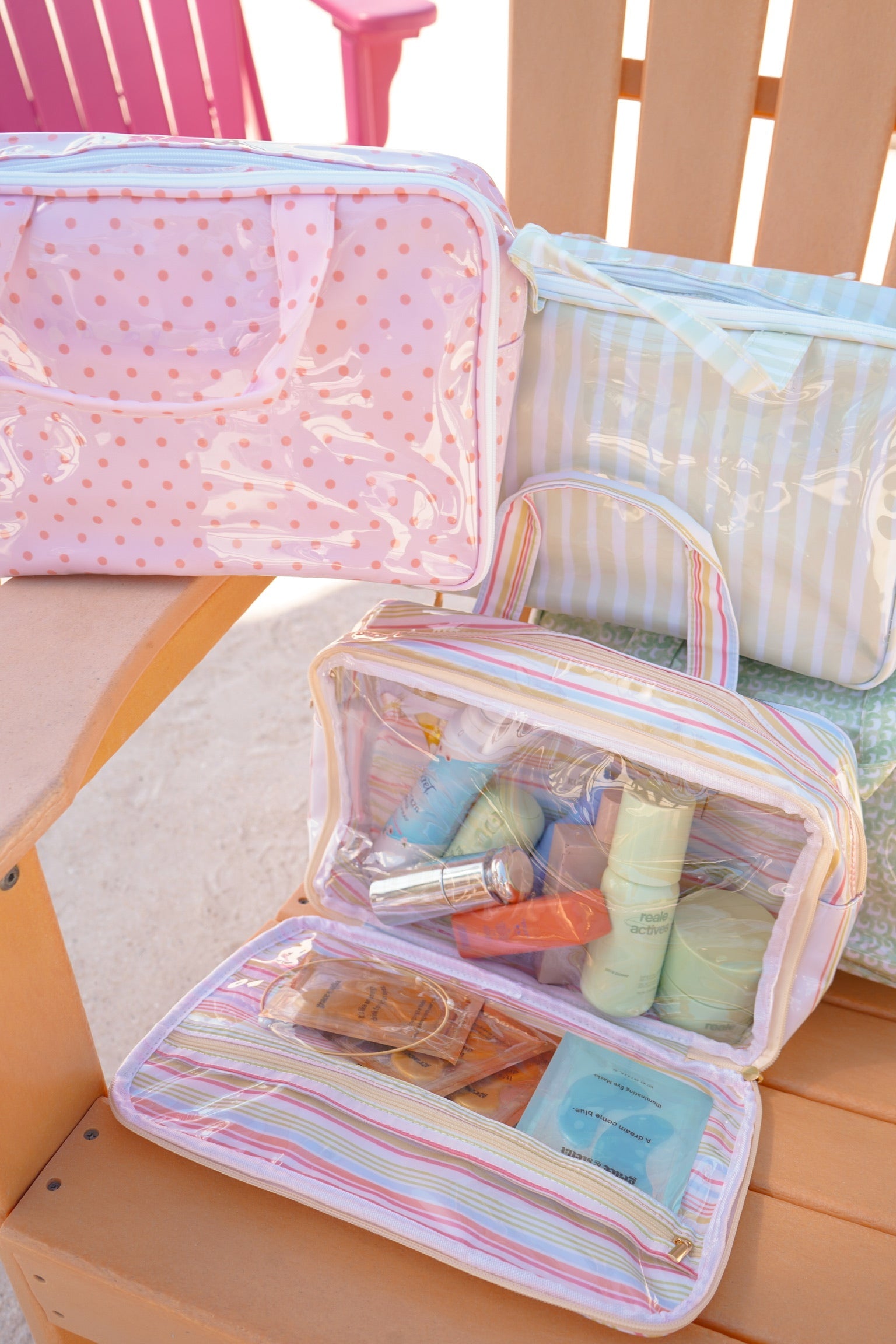 Clear Coat Toiletry Case by KenzKustomz, natural skincare detail photo 80