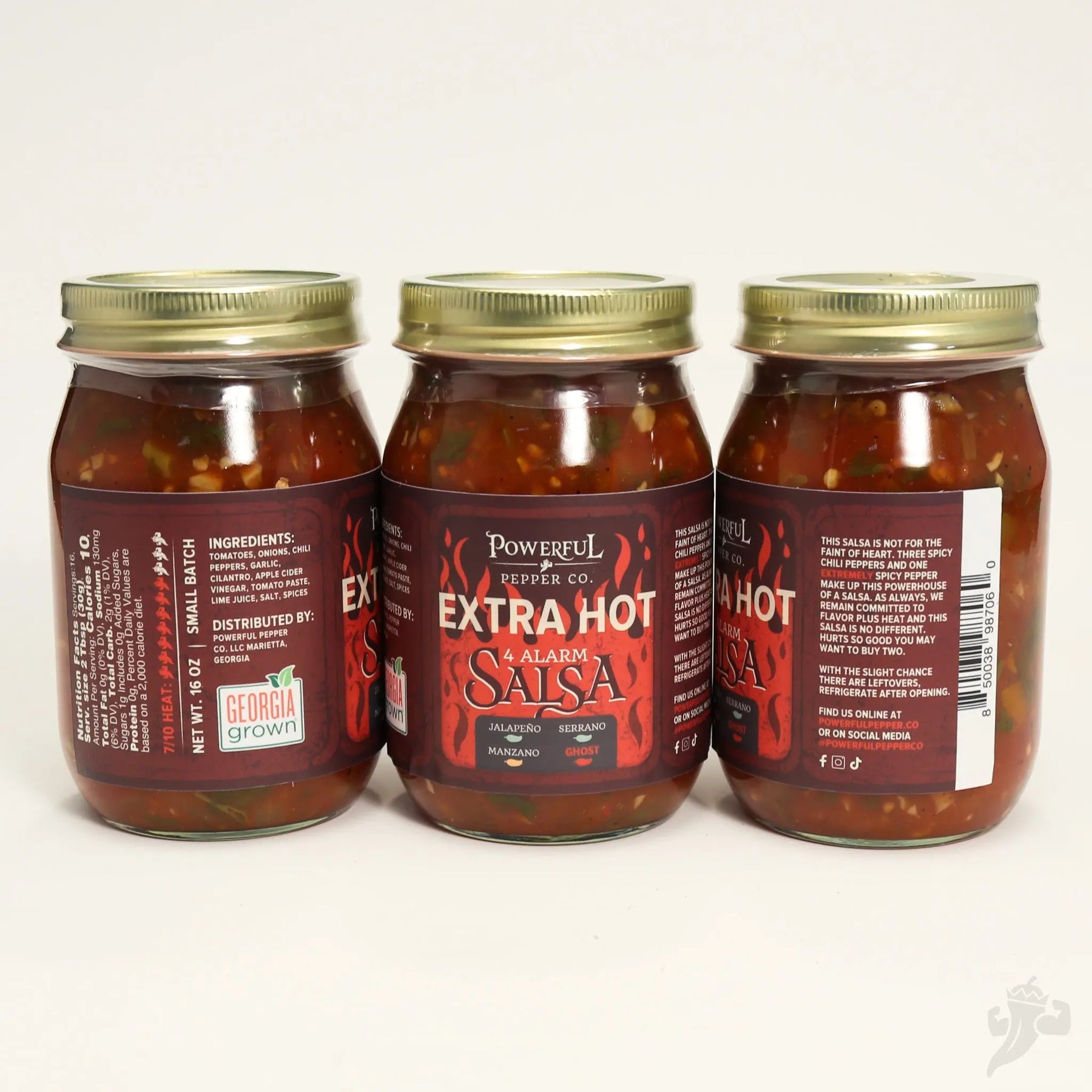 4 Alarm Salsa by Powerful Pepper Company, Southern food gift detail photo 4