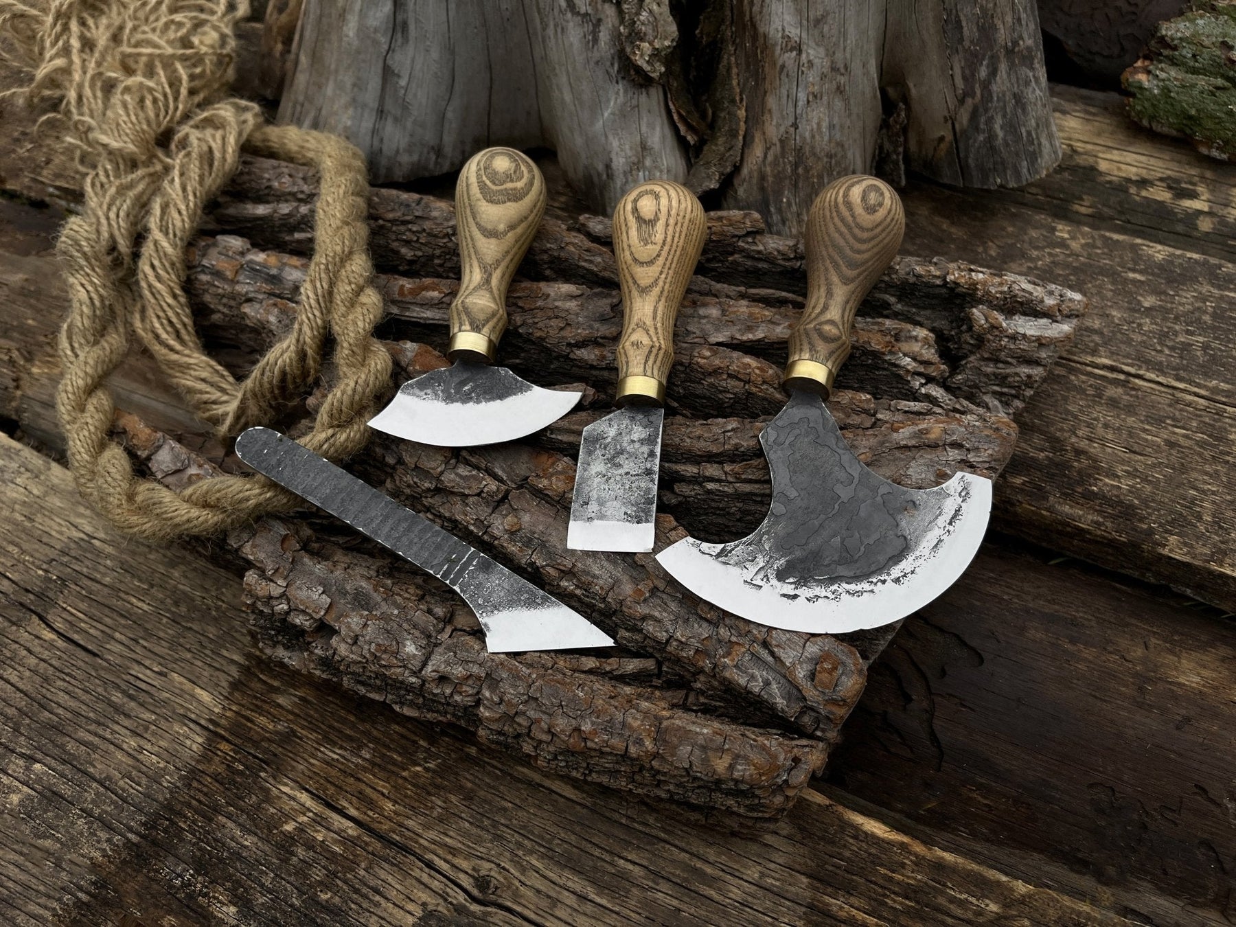 4-Piece Leatherworking Tool Set
