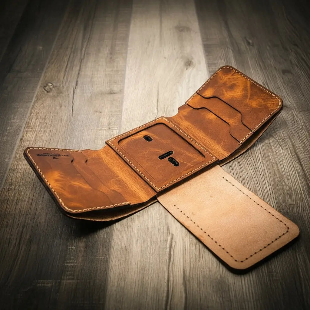 Badge Trifold Wallet