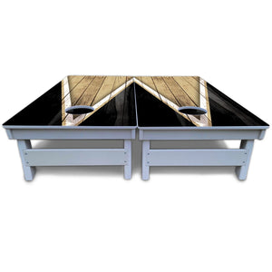 Team Color Triangle Cornhole Boards - All Weather Series