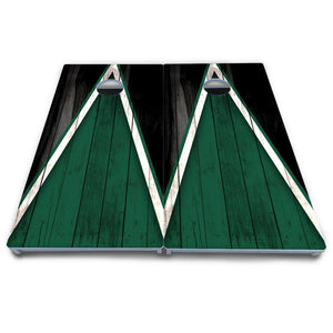 Team Color Triangle Cornhole Boards - All Weather Series